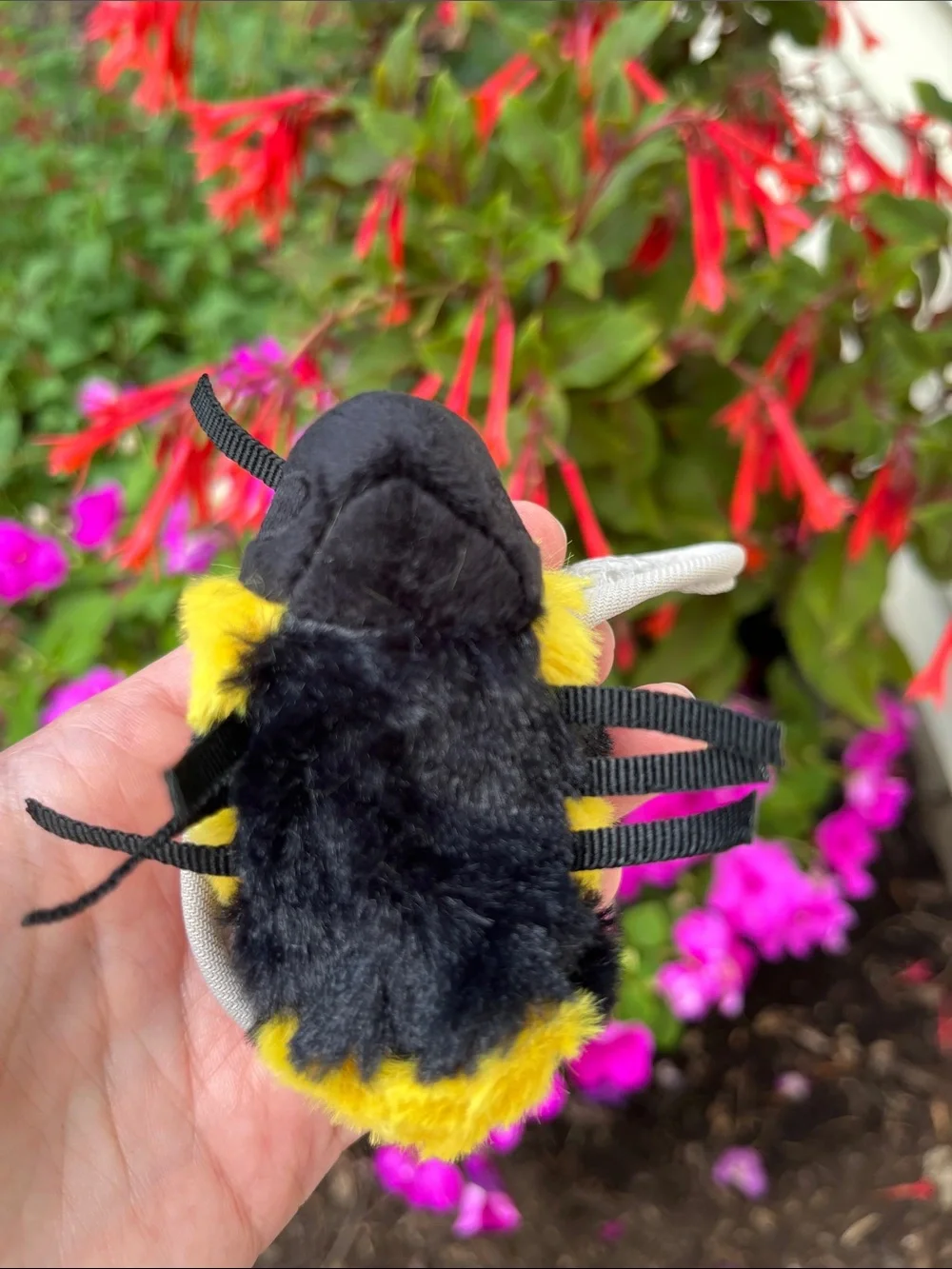 Handmade Bee Keychain Purse Charm 🐝